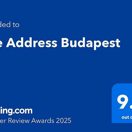 The Address Budapeşte Dış mekan fotoğraf